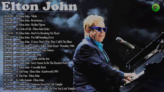 Los 20 mejores canciones de Elton John Elton John Grandes Exitos Nuevo Album смотреть онлайн