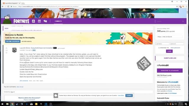Fortnite Launcher Error 1058 FIXED!!! смотреть онлайн