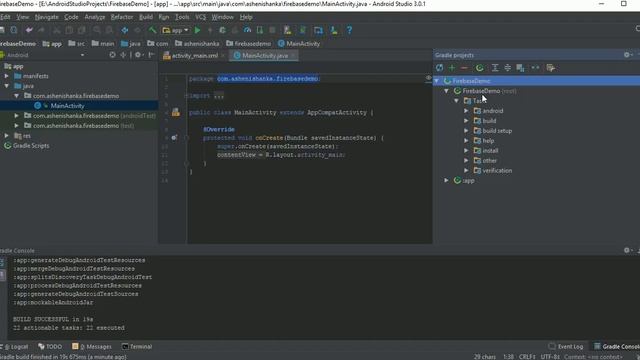 Setup with Firebase - Firebase Android Development Tutorial 1 смотреть онлайн