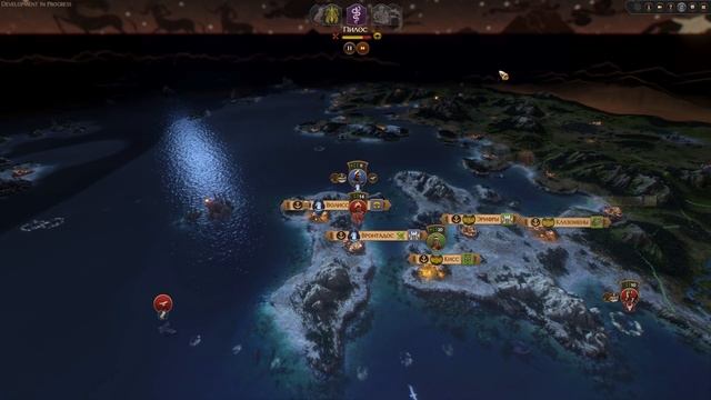 Мифический режим в Total War Saga Troy прохождение за Ипполиту - #13 смотреть онлайн