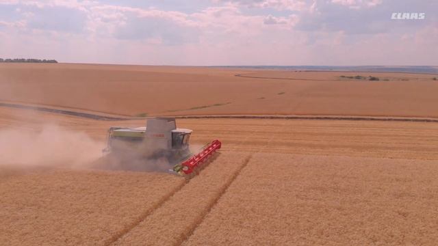 Система очистки комбайна CLAAS смотреть онлайн