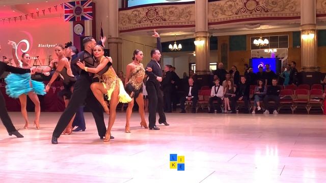 Dorin Frecautanu & Marina Sergeeva | Cha-Cha | Blackpool dance festival смотреть онлайн