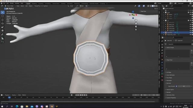 "Orc Warrior" Part 3. Armor (marvelous+blender) смотреть онлайн