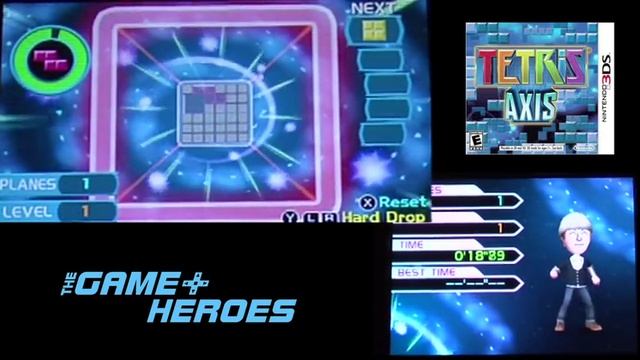 Tetris Axis 3DS Review смотреть онлайн