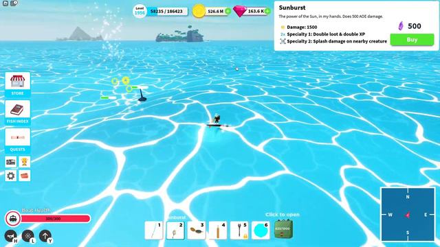 Fishing Simulator - Wandering Merchant Week 18 - Sunburst! смотреть онлайн