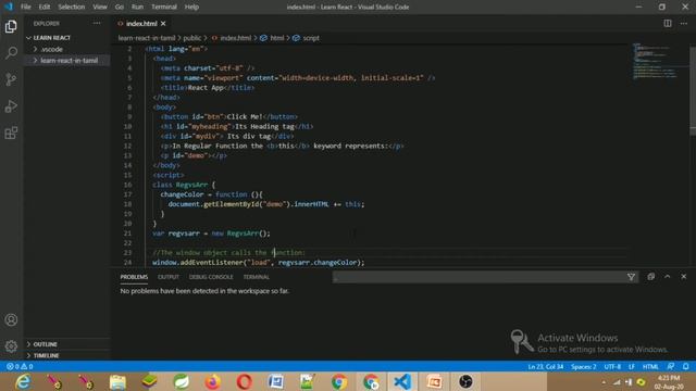React this keyword | ReactJS Tutorial | Tamil | Part - 12 | 2020 смотреть онлайн