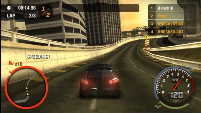 Прохождение Need for Speed Most Wanted 5.1.0(PSP): Покатушки с Ментами #2 смотреть онлайн