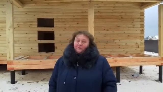 Видео-отзыв о Судай Сруб, строительство дома в д.Ушаковка, Заокский район, Тульская область смотреть онлайн