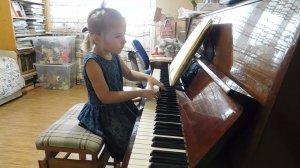 Ярослава Лемешкина, 5 лет. С.Майкапар «Колыбельная»