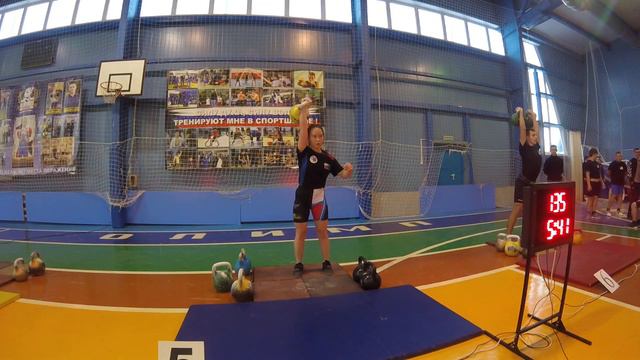 Беликова О Первенство Белгородской области по гиревому спорту среди юношей и девушек в п Прохоровка смотреть онлайн