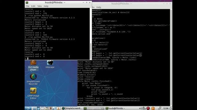 fischertechnik TXT controller : Mirft2 #42 - ROBOPro, Python, counters & motors смотреть онлайн
