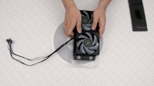 Установка вентиляторов на радиатор