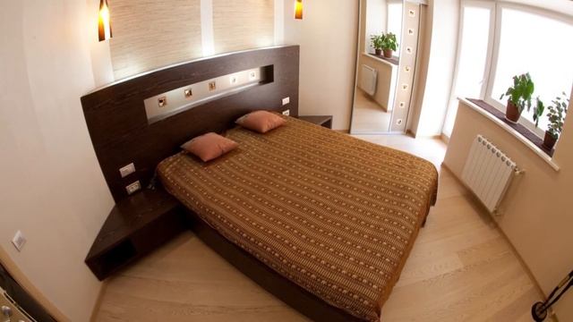 Как поставить кровать в спальне? смотреть онлайн