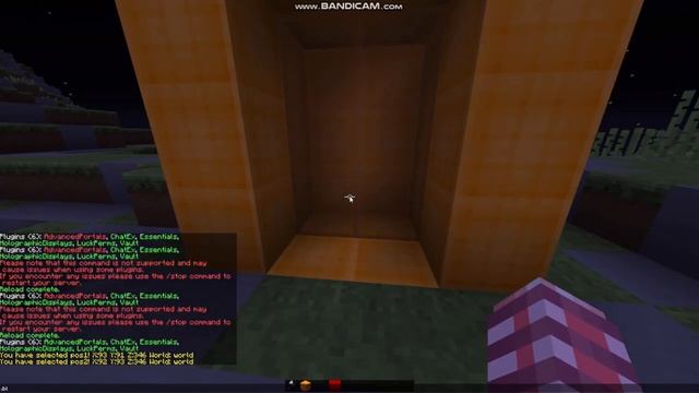 Плагин AnvancedPortals для порталов на сервере | Aternos смотреть онлайн