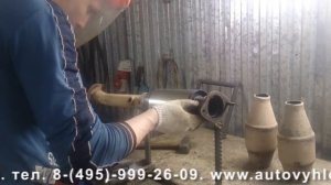 Катализатор Ниссан .Замена катализаторов Nissan Pathfinder. Москва.