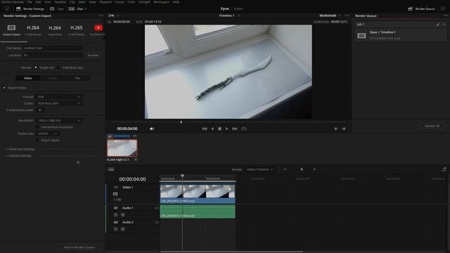 Краткий курс по Davinci Resolve. Вкладки Fairlight и Deliver, оптимизация DaVinci  |  Урок 21  |