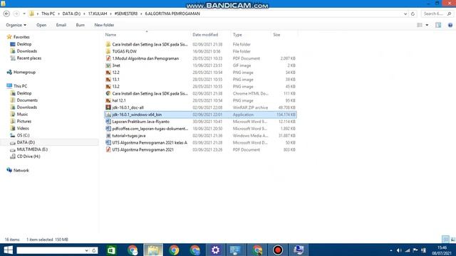 Tutorial Install java jdk 16.0.1 смотреть онлайн