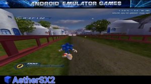 Sonic Unleashed Gameplay AetherSX2 ( PS2 Emulator ) with Settings