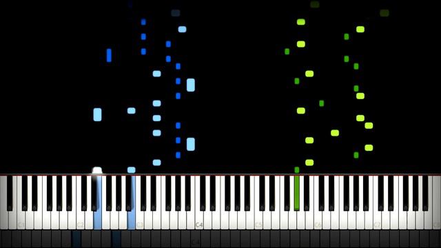 Coffin Dance Meme Song in Sad Version on piano cover (Sheet Music + midi) Synthesia Tutorial смотреть онлайн