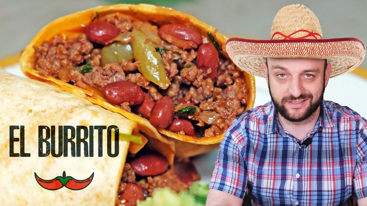 БУРРИТО — домашний рецепт мексиканского буррито смотреть онлайн