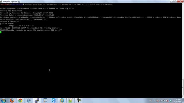 Installing Kvasir on Kali linux смотреть онлайн