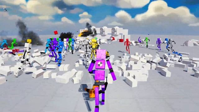 Insane Fun With Ragdolls Death Run смотреть онлайн