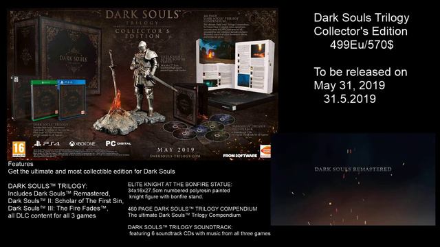 DARK SOULS TRILOGY - Collector's Edition (Pre-Review) смотреть онлайн