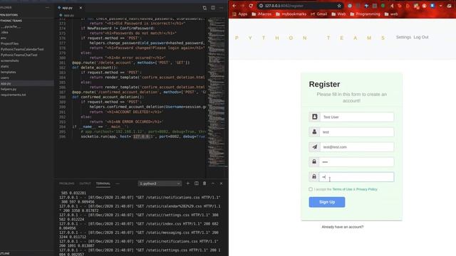 python teams-CS50 final project смотреть онлайн