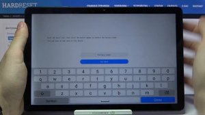 Сброс пароля на Huawei MatePad T10s / Как скинуть блокировку экрана Huawei MatePad T10s?