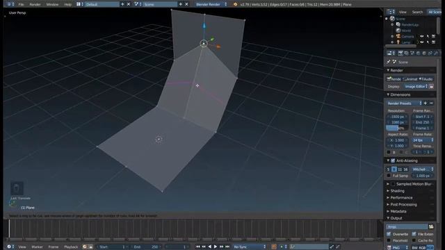 Создание лупов в Blender смотреть онлайн