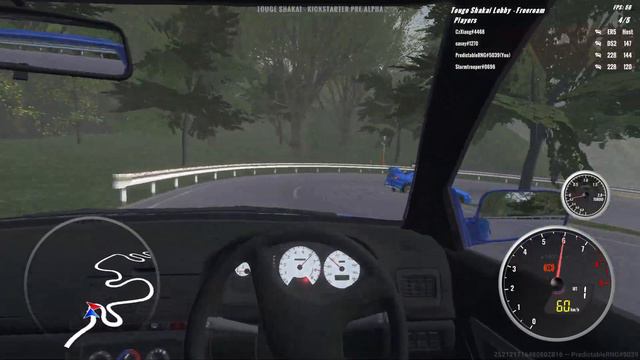 Touge Shakai 22b Impreza Cockpit Gameplay смотреть онлайн