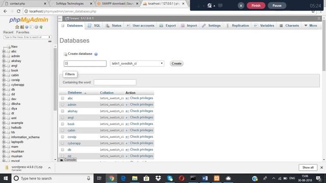 Wordpress Installation in hindi part-1 смотреть онлайн
