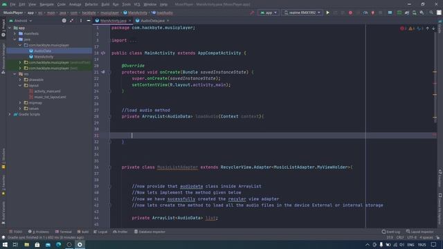 Android Studio Tutorial How to Create Music Player Application | Read Songs From Phone | 2021 | смотреть онлайн