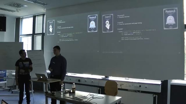 JavaScript Seminar - Build tools, continuous integration and distribution and Project E, Group 11 смотреть онлайн