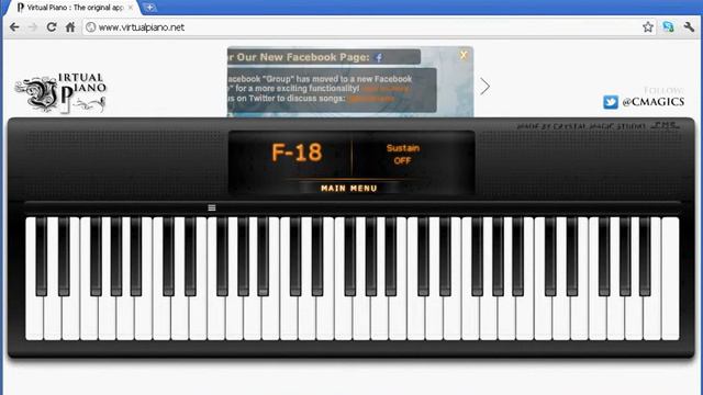 Linkin park-In the end virtual piano смотреть онлайн