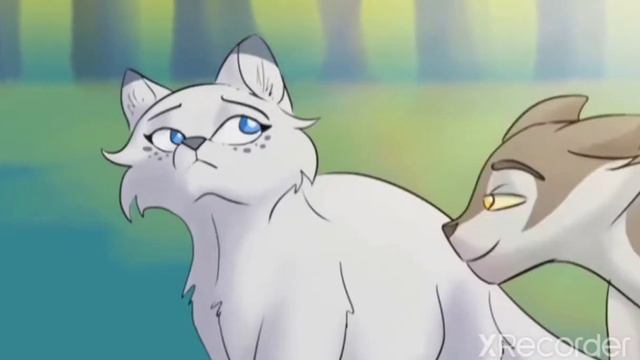 коты воители клип:Остролап и Белогривка "это не любовь" смотреть онлайн