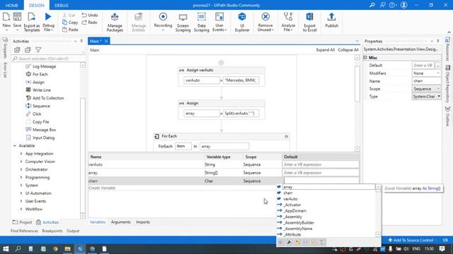 Как преобразовать строку в массив || How to convert a String to Array - UiPath [2021] смотреть онлайн
