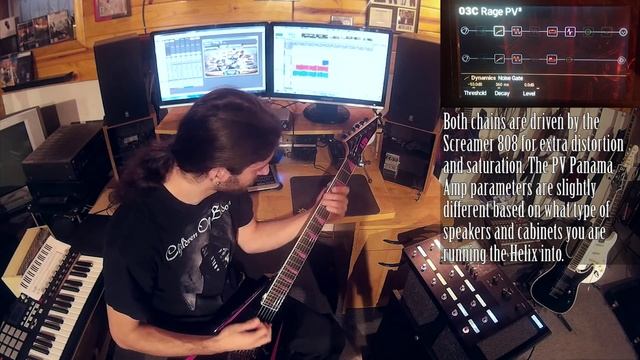 Line 6 Helix - Metal - Rage PV Patch смотреть онлайн