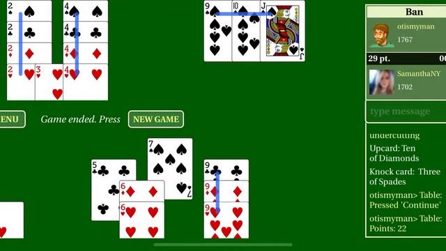 Gin Rummy  online games  tournaments