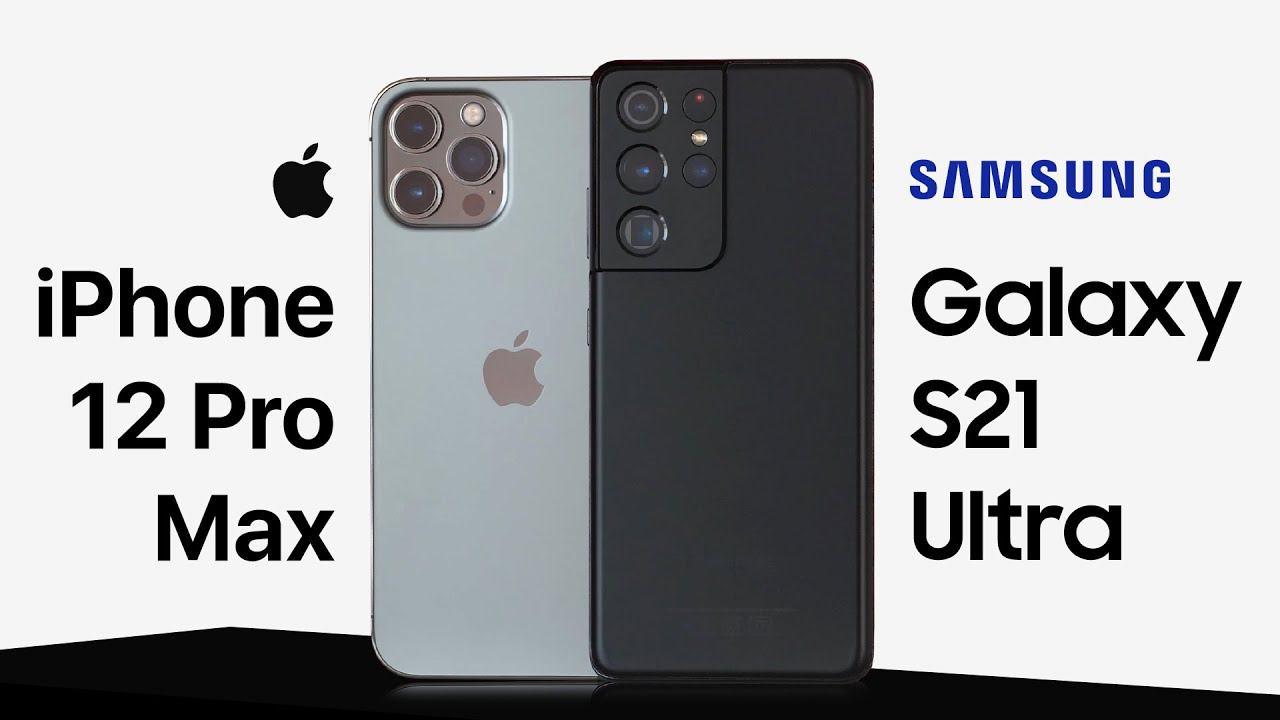 БИТВА ТИТАНОВ: Samsung Galaxy S21 Ultra vs iPhone 12 Pro Max / ОБЗОР / СРАВНЕНИЕ / КАМЕРА / ИГРЫ смотреть онлайн