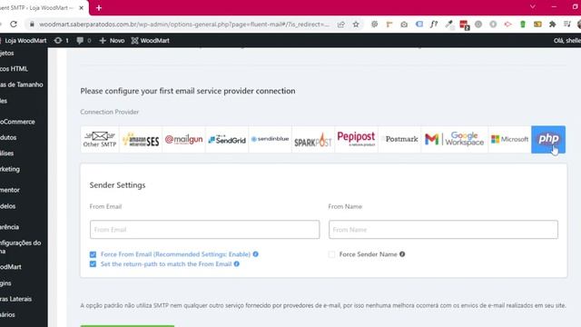 Instalando e configurando um plugin de SMTP no meu WordPress смотреть онлайн