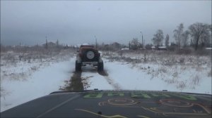 Нива с прицепом АНВИР делает Крузак на 35-х колесах