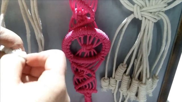 Декор кисти//вязание в makrame//Бахрома в макраме//подхват из macrame//handicraft смотреть онлайн