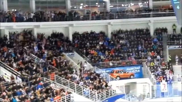 Взорвали трибуны с ребятами из самарской области!:)