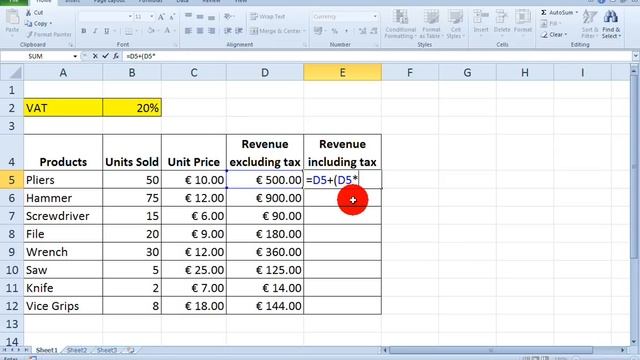 How To...Copy Formulas in Excel 2010 смотреть онлайн