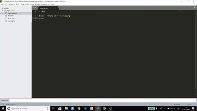 Data type in PHP (Hindi) смотреть онлайн