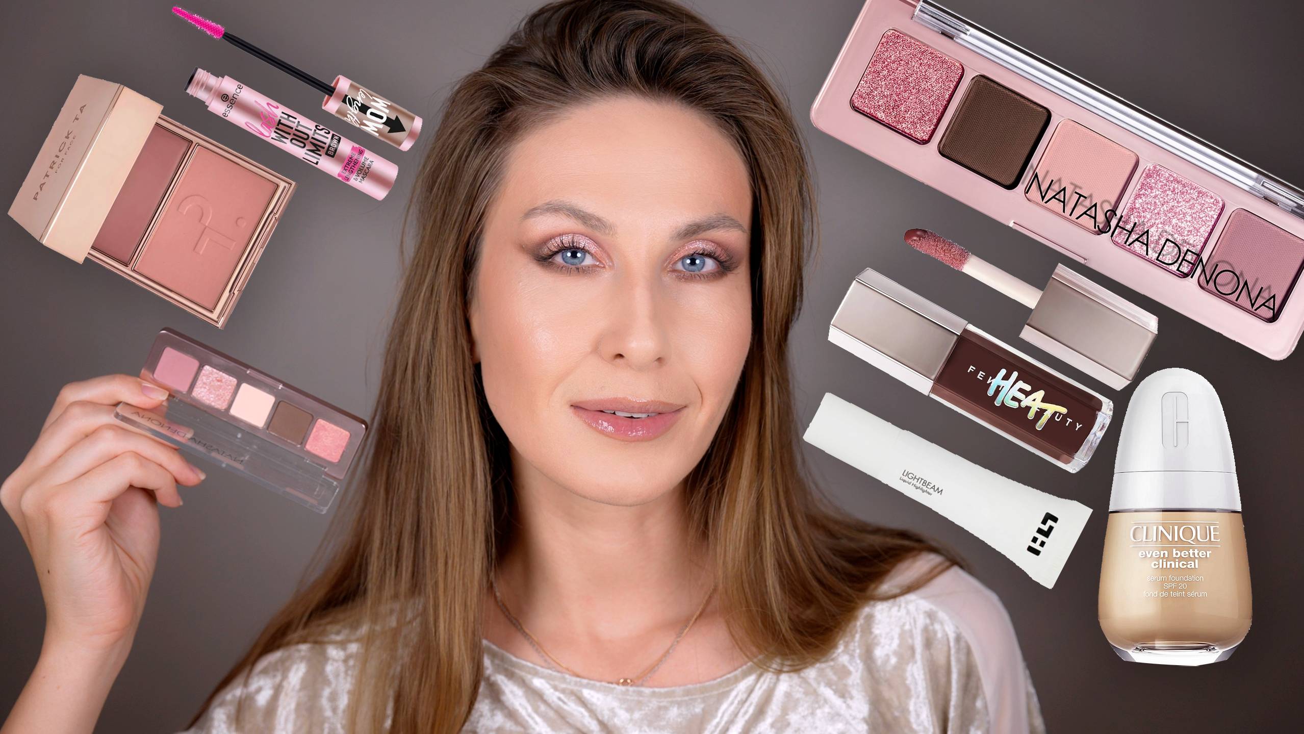 Не розовая Natasha Denona Mini Rose / Очередной коричневый блеск / Бюджетная тушь по вашим советам