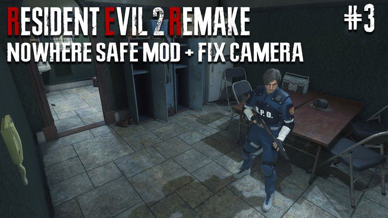 Resident Evil 2 Remake Nowhere Safe MOD ►FIXED CAMERA ► (Леон Кеннеди - Хард) #3 смотреть онлайн
