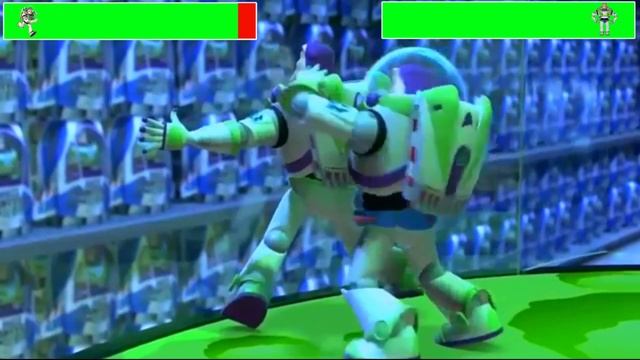 Buzz Lightyear vs. Utility Belt Buzz Lightyear with healthbars смотреть онлайн