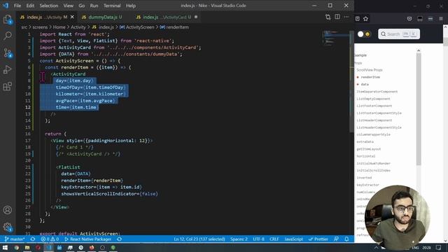 Stack and Tabs Navigation in React Native | Nike Run Club Clone [3] | Production Level Application смотреть онлайн